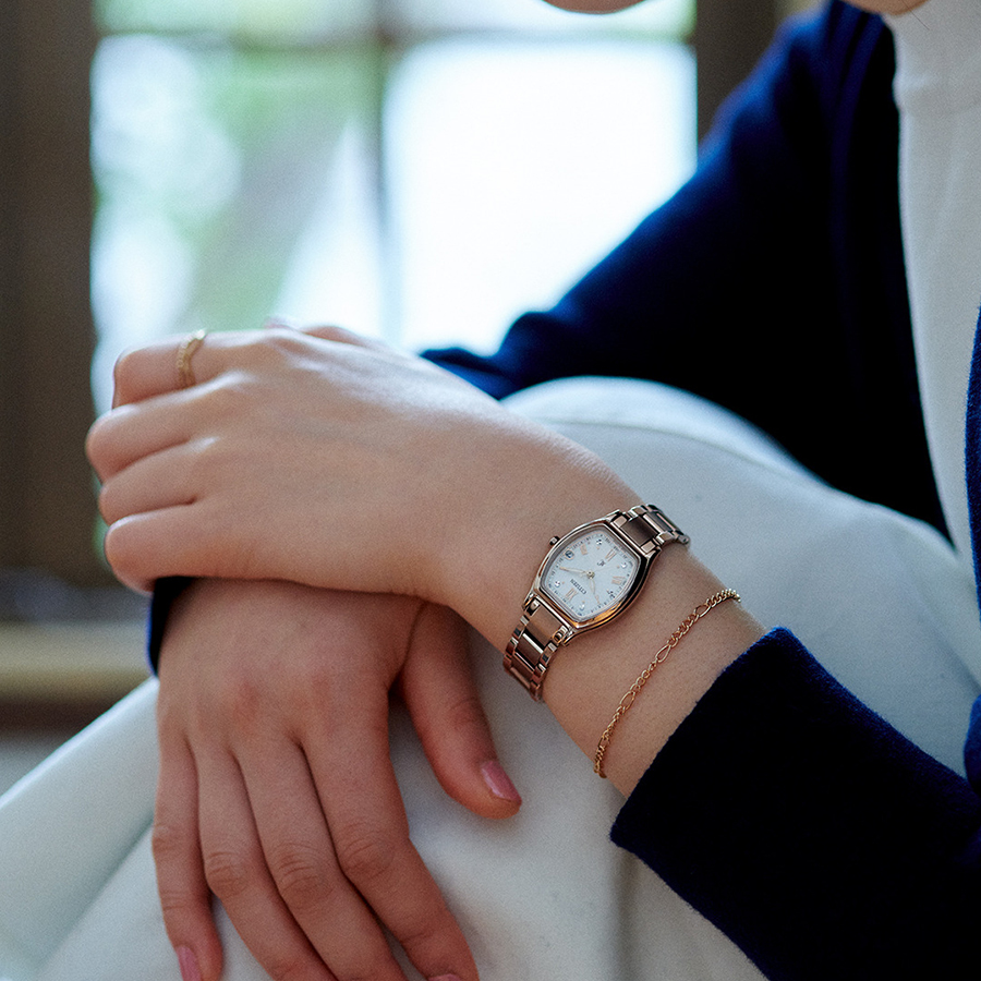 シチズン xC クロスシー ベーシックコレクション サクラピンク ES9354