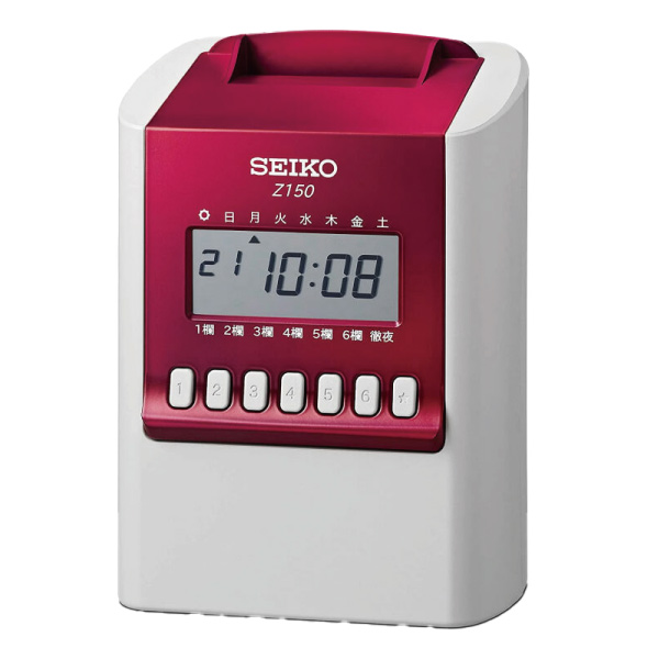 SEIKO（セイコー） タイムレコーダー Z150 タイムカード100枚付属
