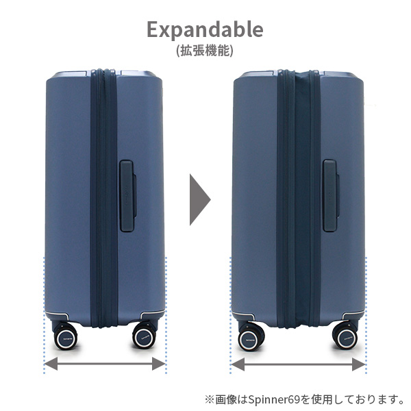 エヴォア Samsonite EvoaZ サムソナイト Z スピナー69 82-94L スーツ