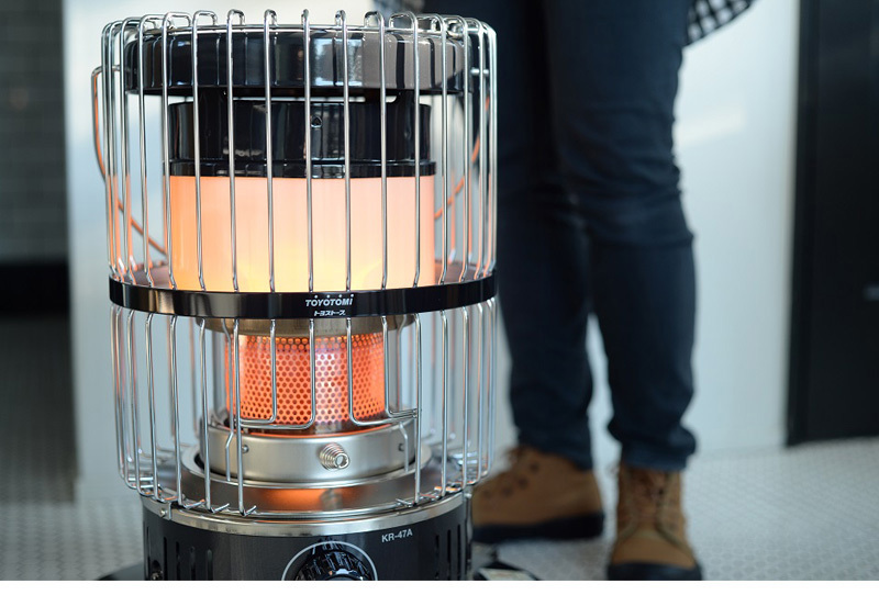 TOYOTOMI（トヨトミ） 対流形 石油ストーブ ブラック （コンクリ17畳