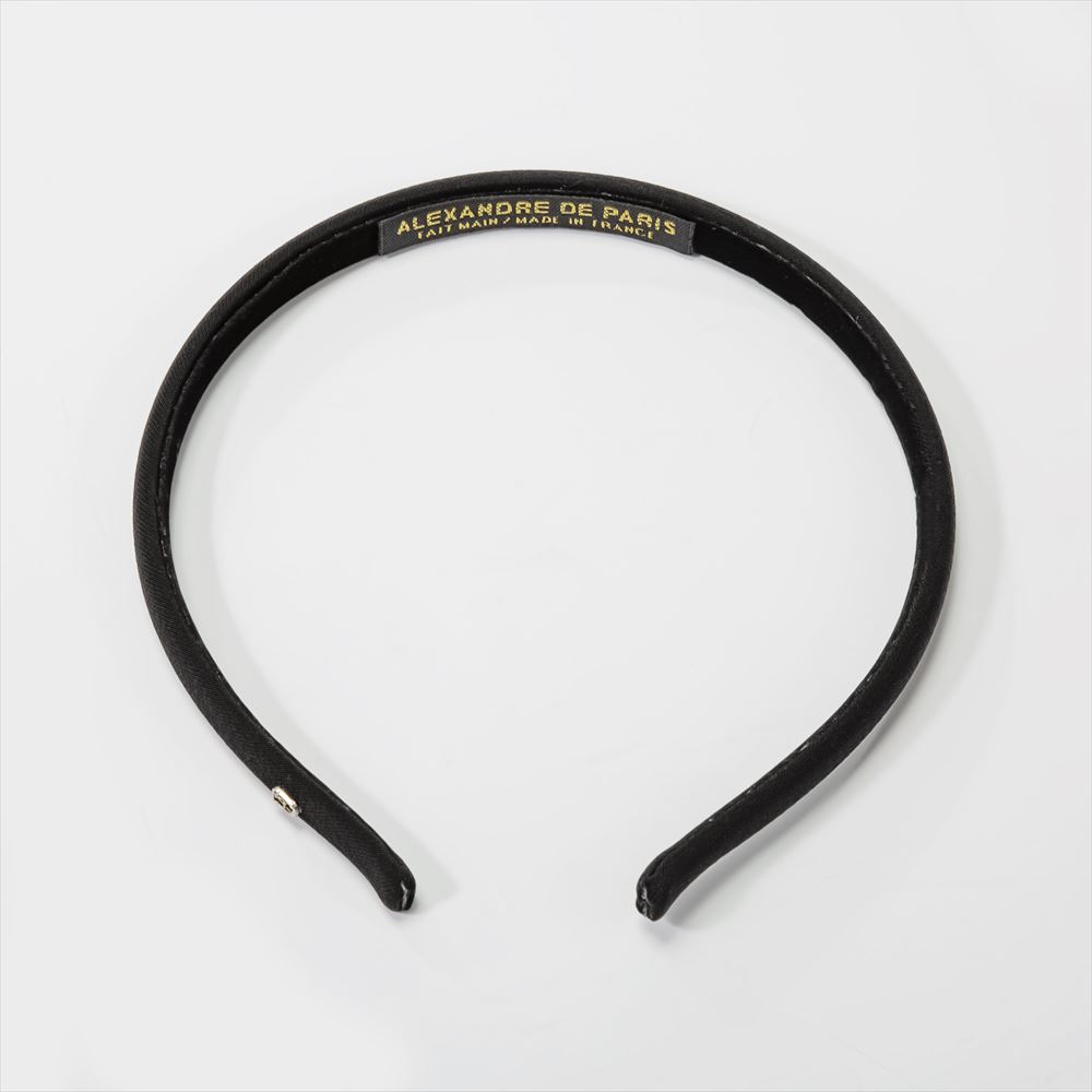 カデナさん専用 ALEXANDRE DE PARIS ブラックヘアバンド ALEXANDRE DE