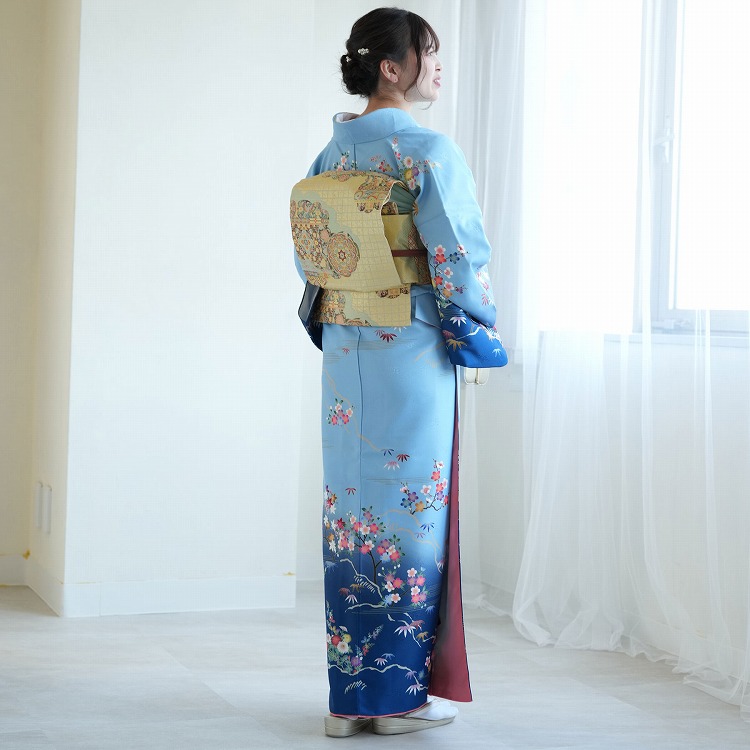 訪問着 レンタル おしゃれ 20点セット 花 卒業式 卒園式 入学式 入園式