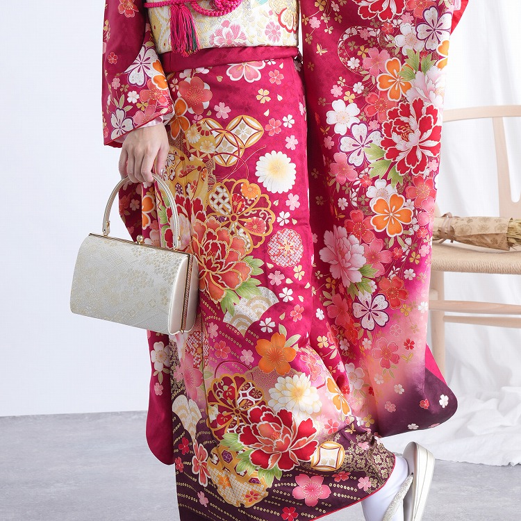 振袖 レンタル 成人式 21点セット レトロ 結婚式 結納 前撮り 成人式