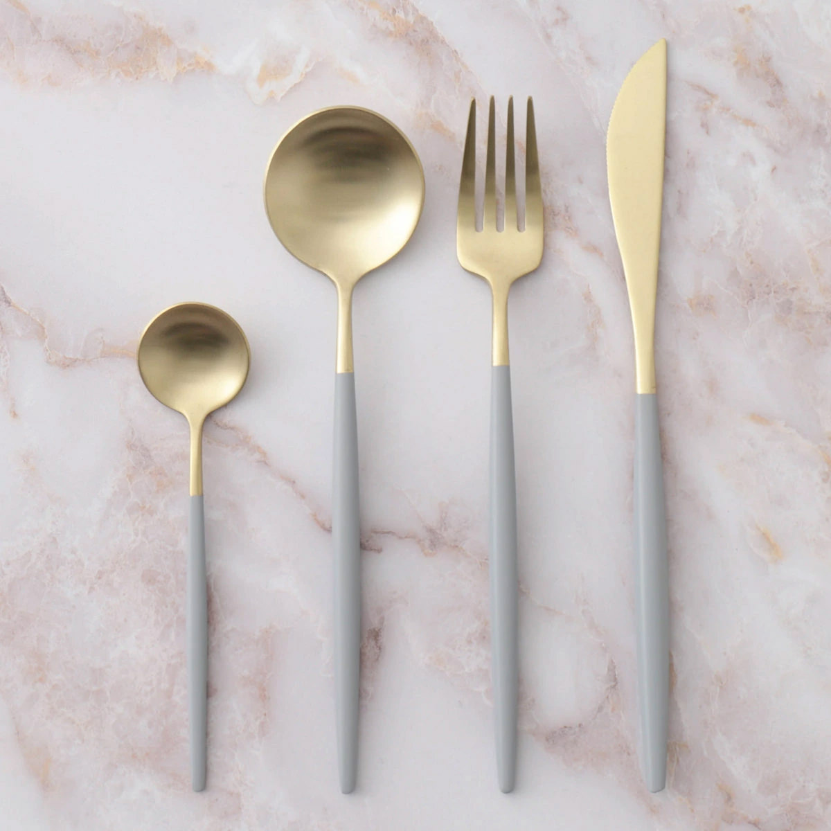 カトラリー 4点セット ギフト箱入り 高級ステンレス 18-10 Jubilee