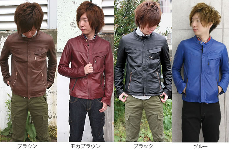 Johnbull（ジョンブル） ラムレザー シングルライダース ジャケット