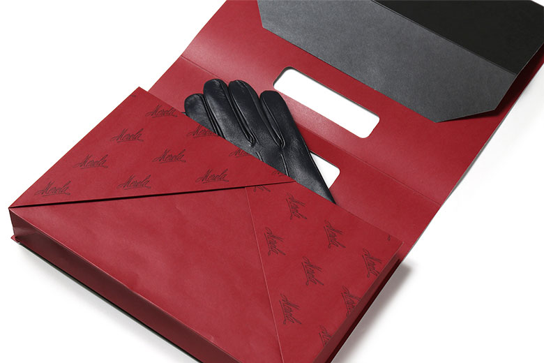 Merola（メローラ） レディース 手袋 レザー 本革 スマホ対応 カシミヤ