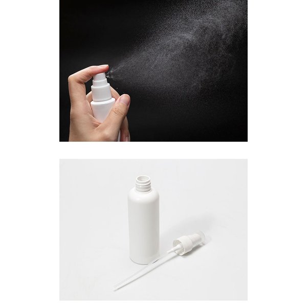 携帯スプレーボトル □100ml 【スプレーボトル アルコール対応 HDPE
