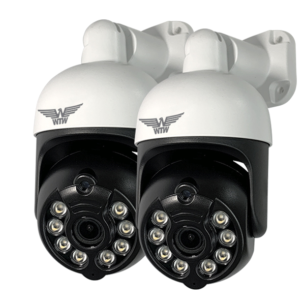 WTW 塚本無線 防犯カメラ みてるちゃん5Plus 2台セット 屋外 屋内 夜間