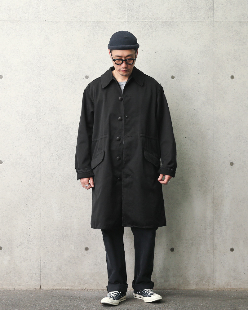 昭和39年製 日本ビンテージ 外套 ミリタリーコート 自衛隊 楽天市場