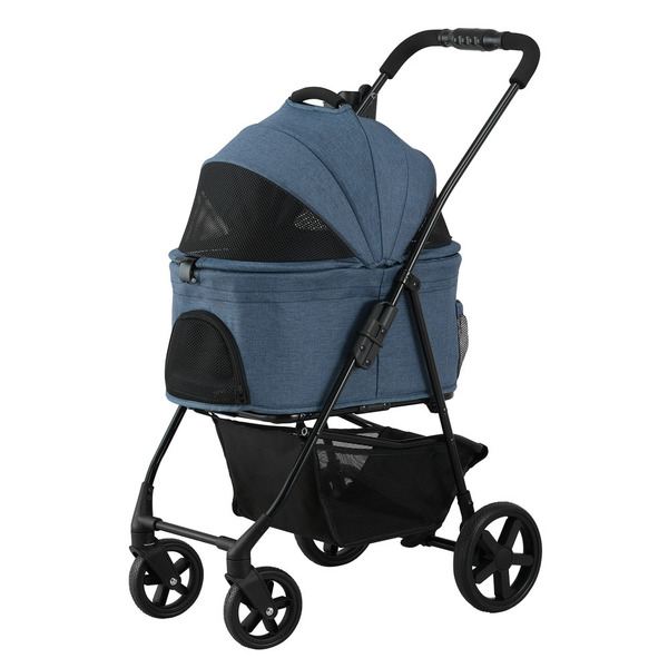 IRIS OHYAMA（アイリスオーヤマ） ペットカート 折りたたみ 分離型 犬