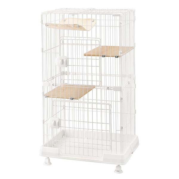 IRIS OHYAMA（アイリスオーヤマ） 猫 ケージ 2段 おしゃれ キャット