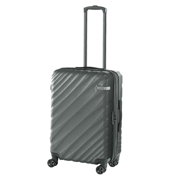 Ace（エース） オーバル スーツケース 57L 70L 59cm 4.2kg 5〜6泊 4輪
