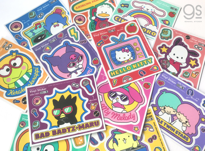 山さん】リトルツインスターズ ステッカーキスカット2個セット ラスト