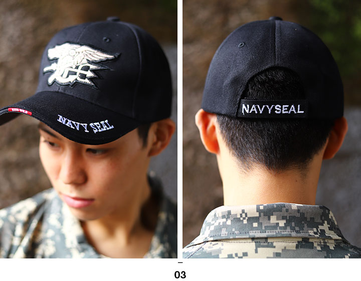 ネイビーシールズ キャップ 零 ZERO 帽子 ローキャップ ボールキャップ