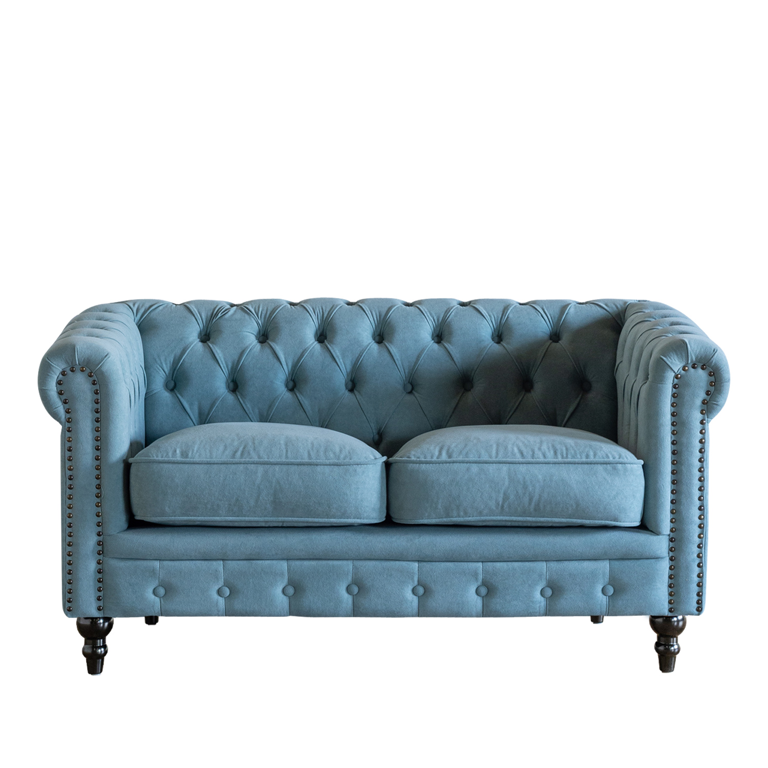 Vincent(ヴィンセント)シリーズ 2人掛け チェスターフィールド クラブ