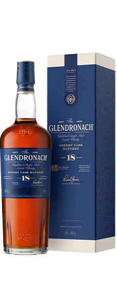 正規品 箱入】グレンドロナック 18 年 ハイランド シングル モルト