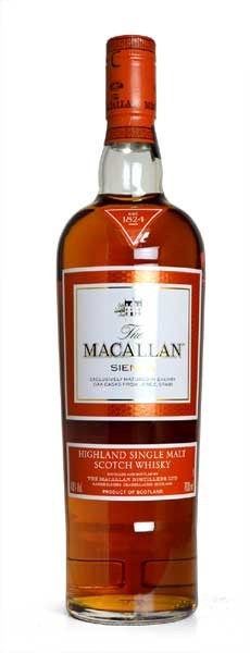 ザ・マッカラン シエナ 1824シリーズ 43％ 700ml 箱入り （シングル