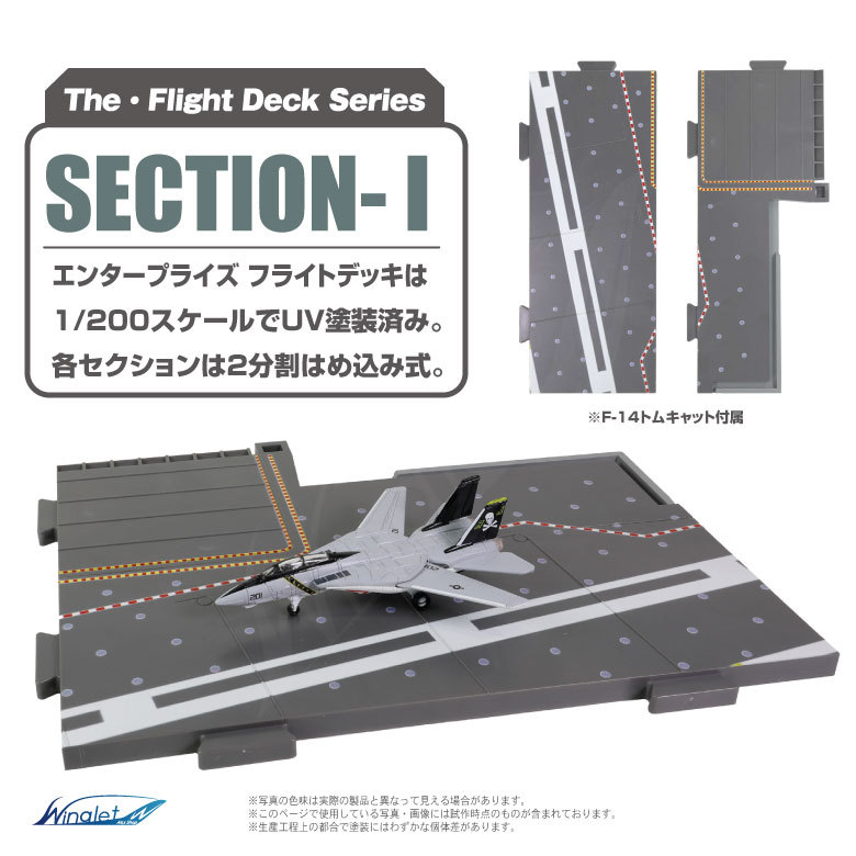 ザ・フライトデッキ シリーズ セクションI 1/200 アメリカ海軍 空母