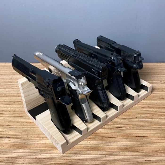 ☆サバゲー モデルガンラック ワイドタイプ サバゲー モデルガンラック