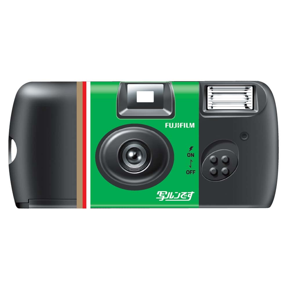 写ルンです 27枚撮り 3個 ＆ L判写真40枚収納アルバム 1冊 セット 富士