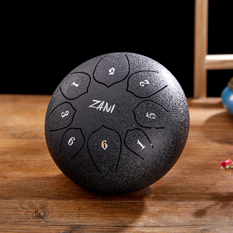 タングドラム スリットドラム 6インチ 8音 スチールタングドラム