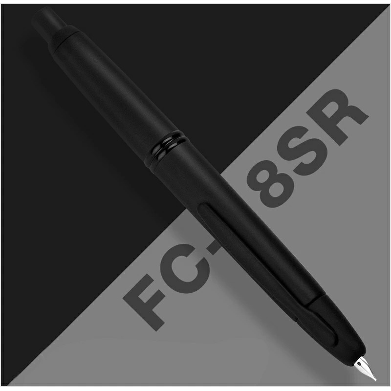 キャップレス パイロット PILOT capless マットブラック 万年筆 18K EF