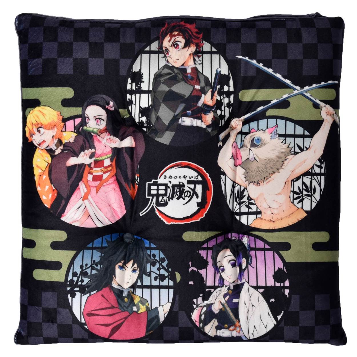 鬼滅の刃 グッズ キャラクター シートクッション 竈門炭治郎 我妻善逸