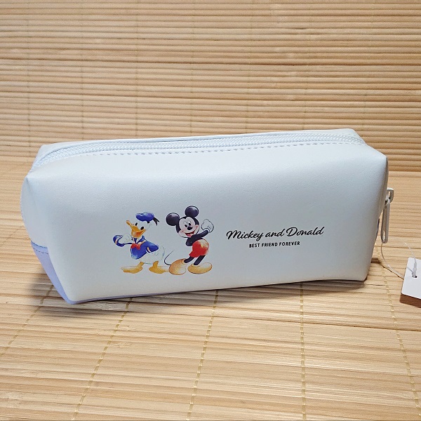 ディズニー ミッキー ペンケース 文房具 ちりめん生地