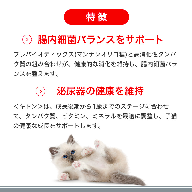 ロイヤルカナン（ROYAL CANIN） キトン 400g / 成長後期の子猫用（生後