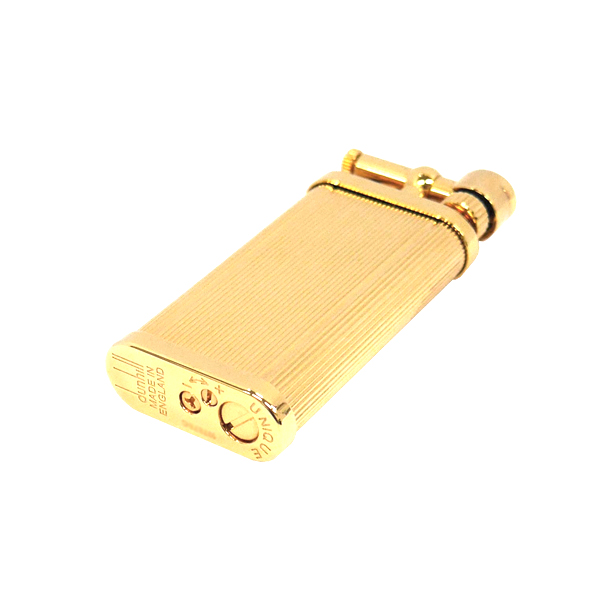 dunhill（ダンヒル） ユニーク ライター メンズ ゴールド ガスライター