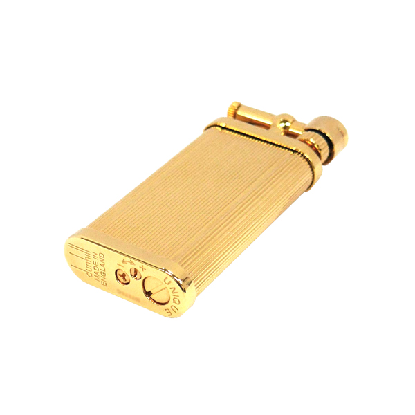 dunhill（ダンヒル） ユニーク ライター メンズ ゴールド ガスライター