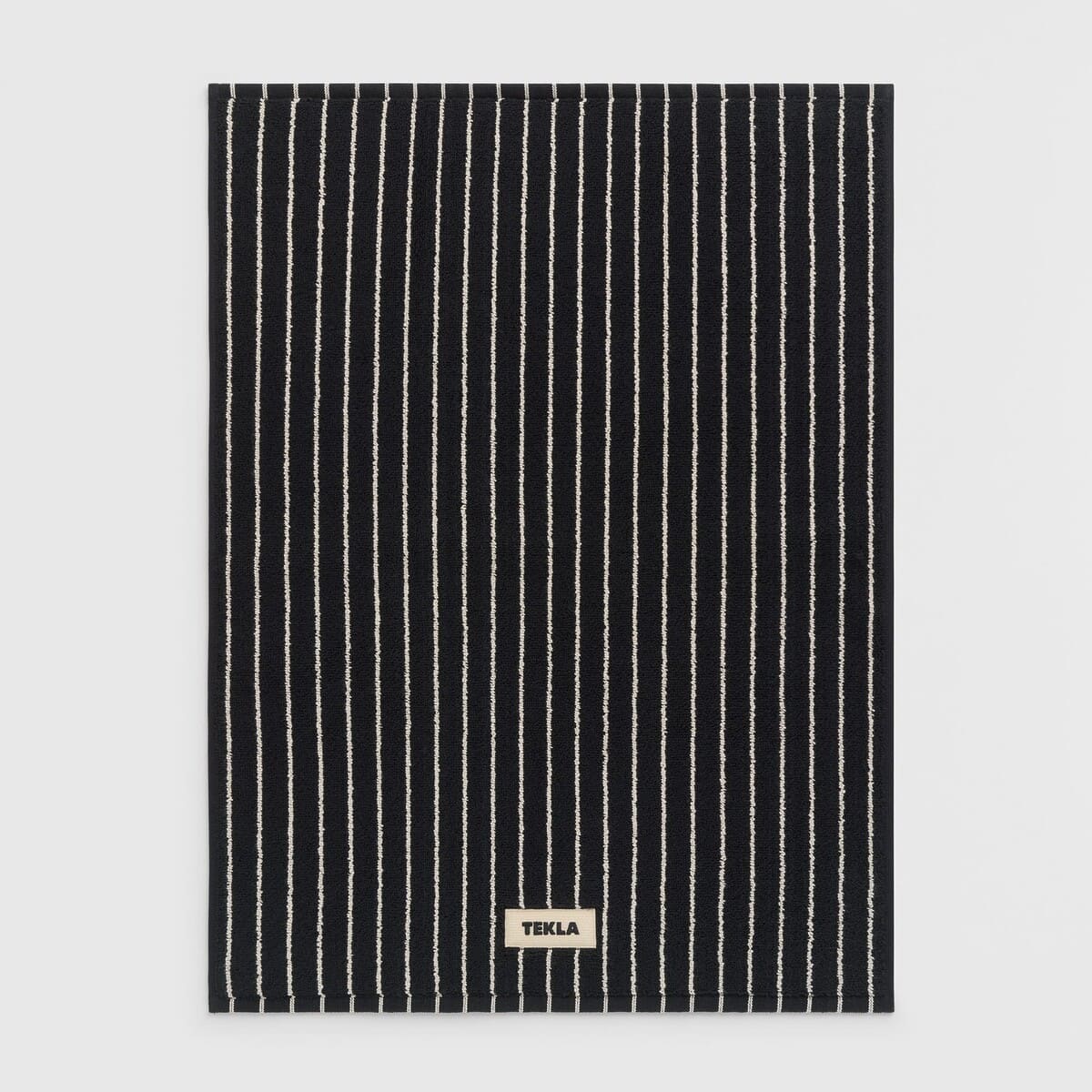 TEKLA バスマット ティールグリーンストライプ 70x50cm TEKLA