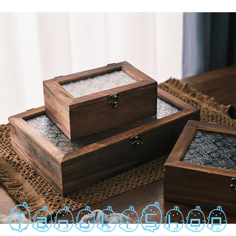 ウッドボックス 木製 小物入れ 木箱 アクセサリーケース ジュエリー