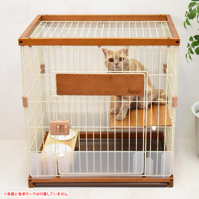 ペットプロ Homey キャットサークル シングル 猫用 ケージ (45006