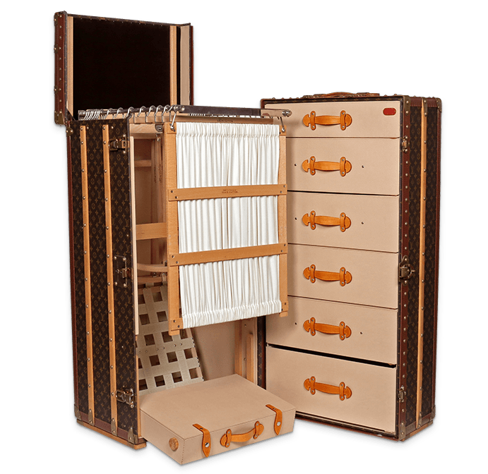 逸品 ルイヴィトン トランクケース ヴィンテージ キャスター付