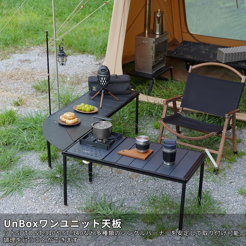 deerest（ディーレスト） ワンユニット天板 キャンプテーブル シングル