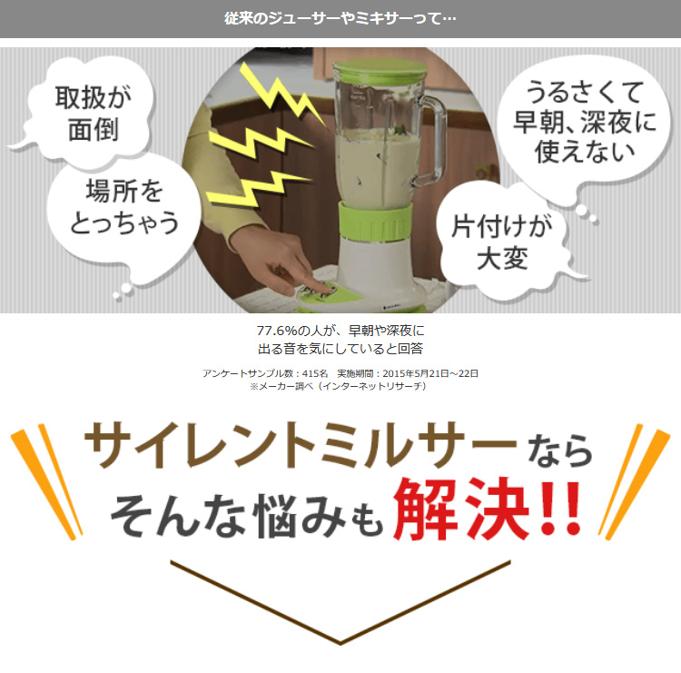 Iwatani（イワタニ） サイレントミルサー 通常セット ミルサー