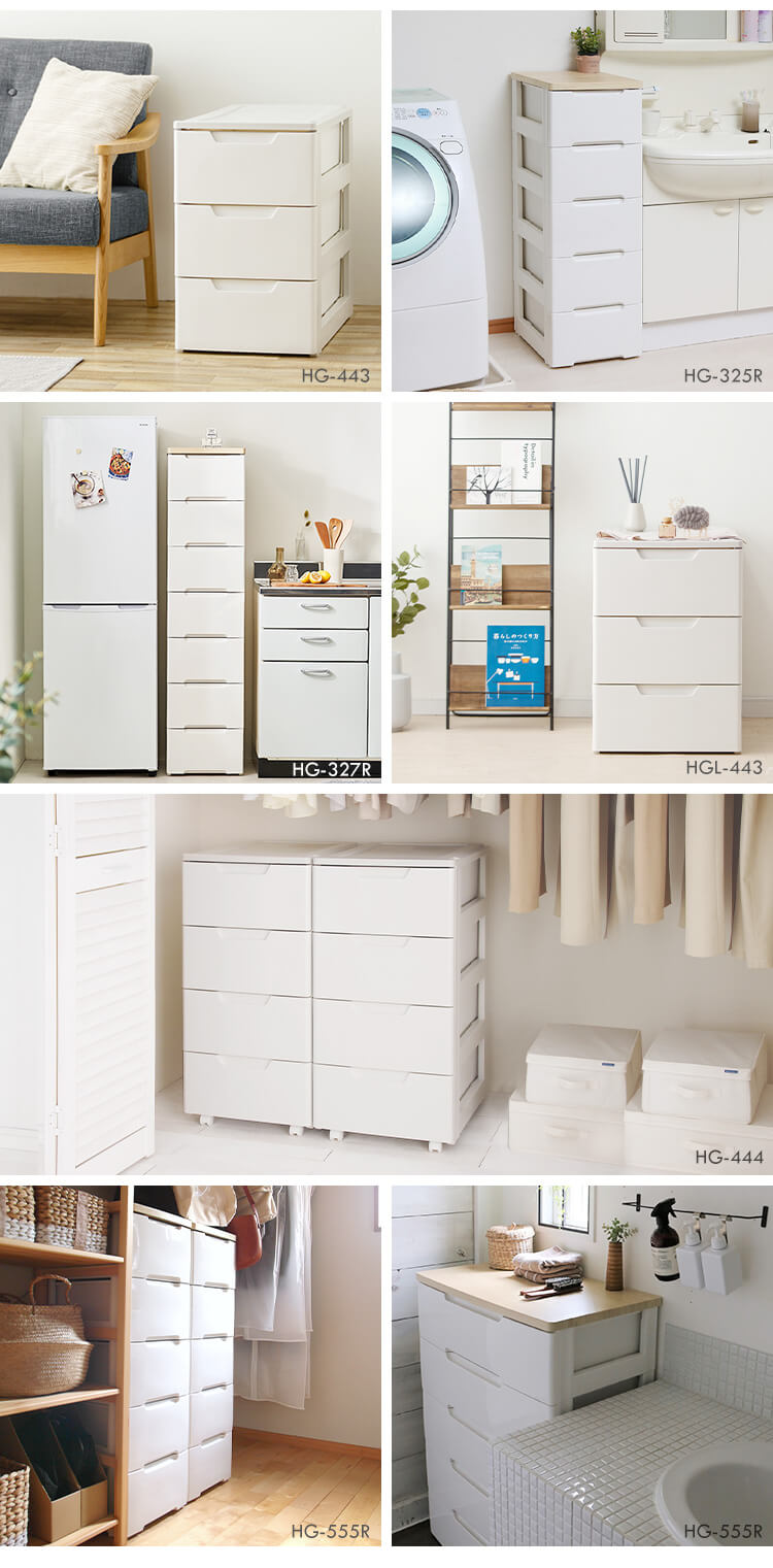 IRIS OHYAMA（アイリスオーヤマ） チェスト 3段 ランドリーチェスト