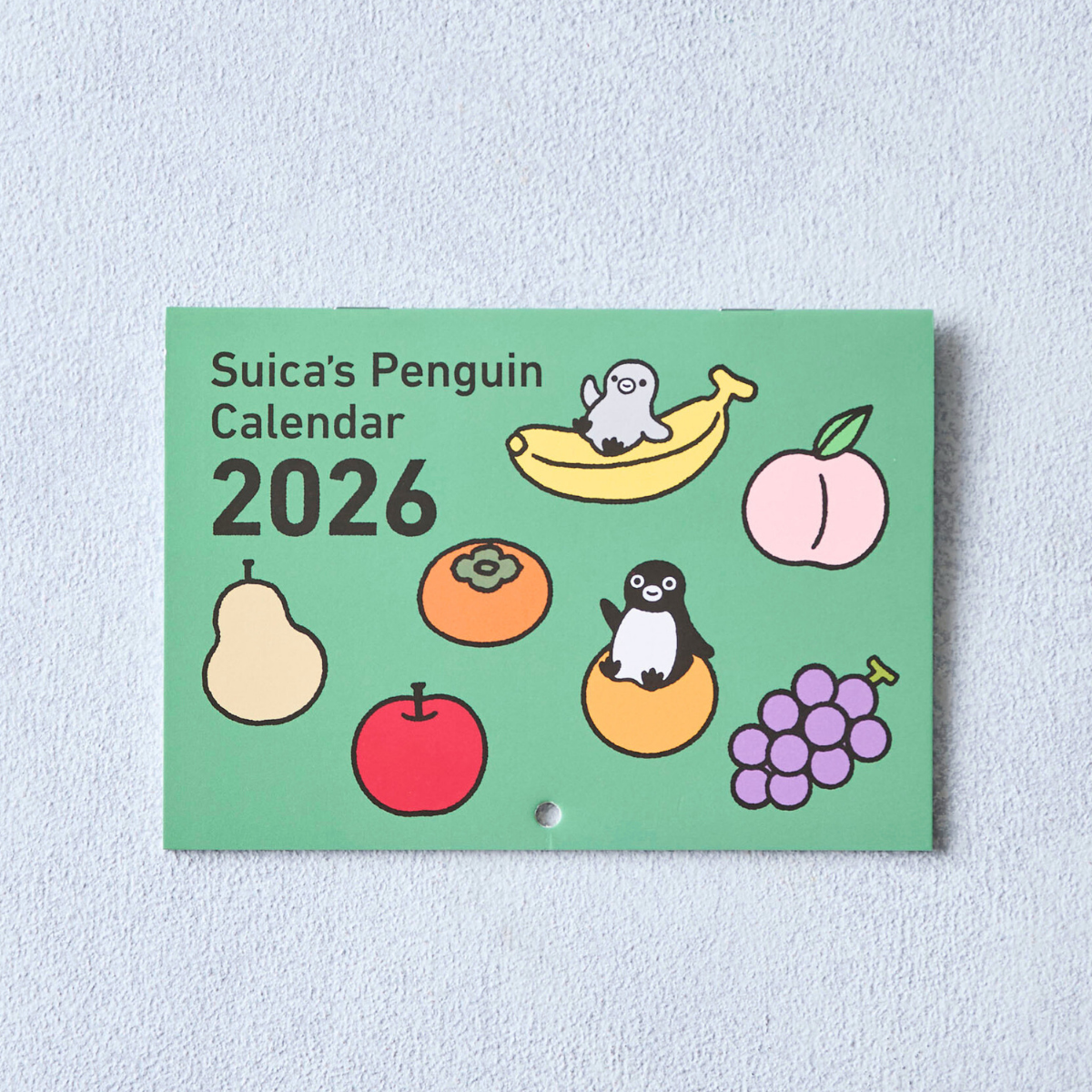 販売終了】Suicaのペンギン 壁かけカレンダー 2026:オレンジページ