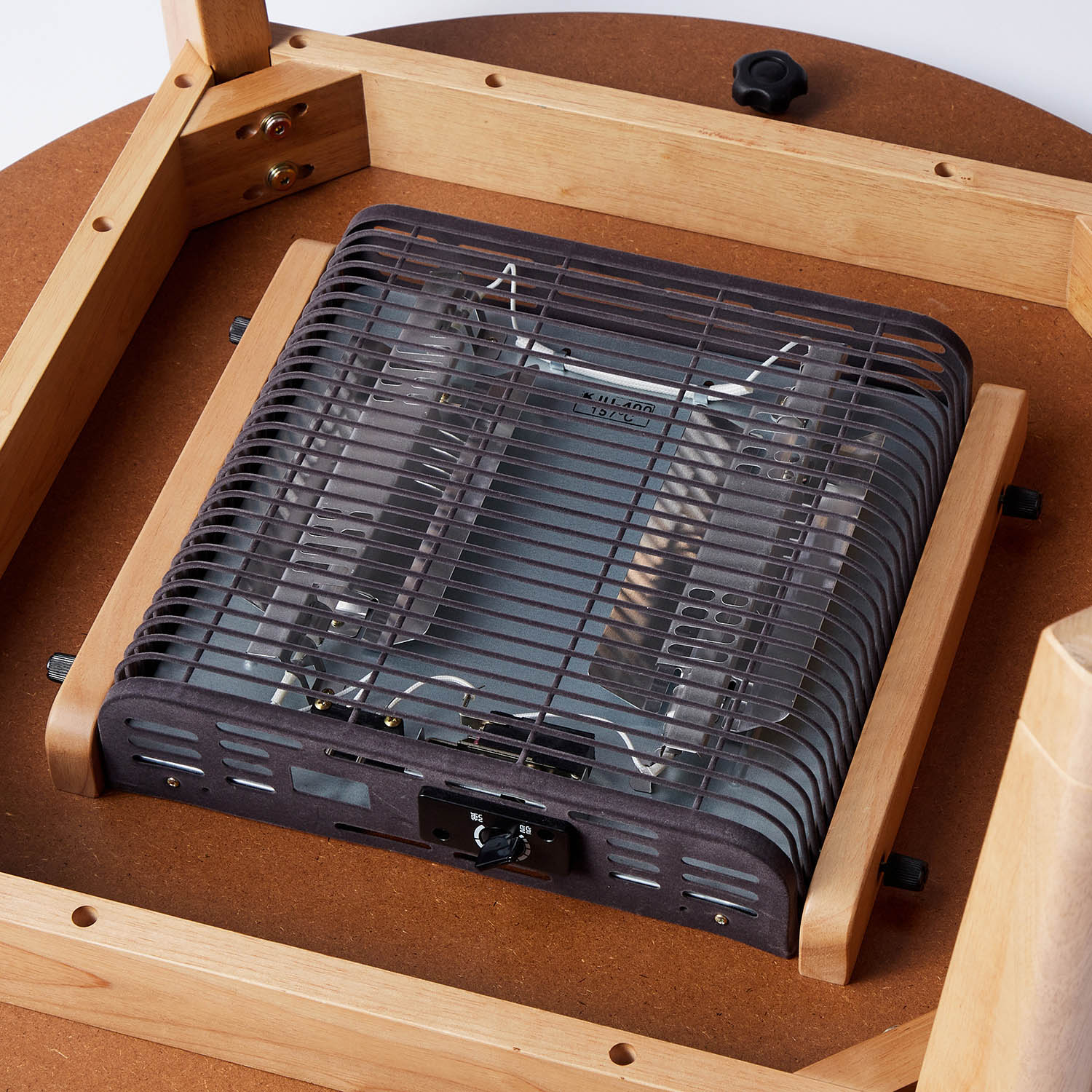 ベルメゾン ヒーターが選べる年中使えるデザインにこだわった円形