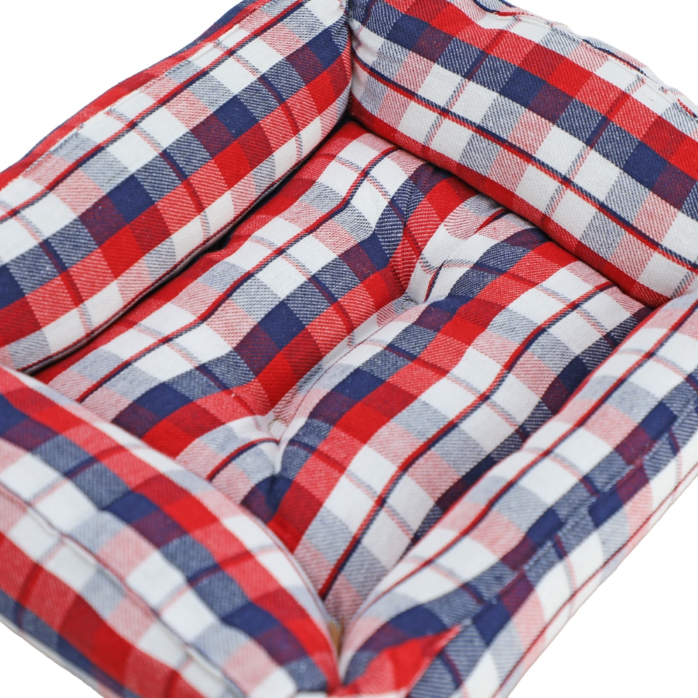 ペット 犬 猫 クッション ソファー マット おもちゃ チェック柄 ペット