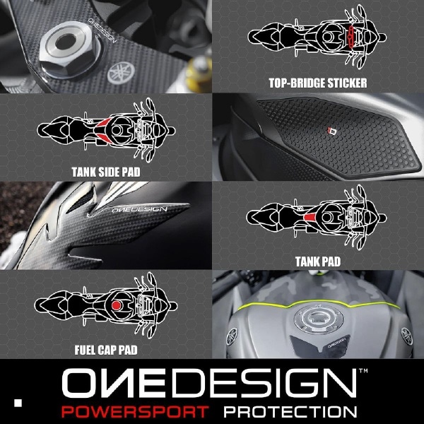 トップブリッジステッカー ZX-9R 00-03 カーボン柄 PPS-K16P