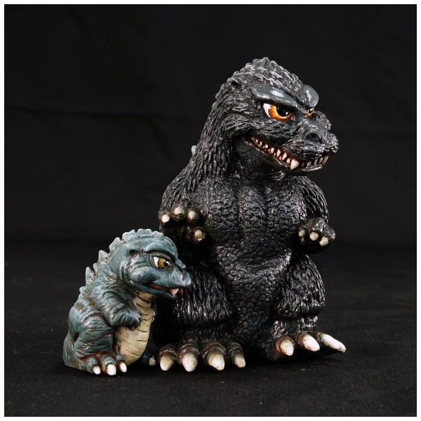 トイグラフ 未塗装 ガメラ マーミット ゴジラ ソフビ マーミット