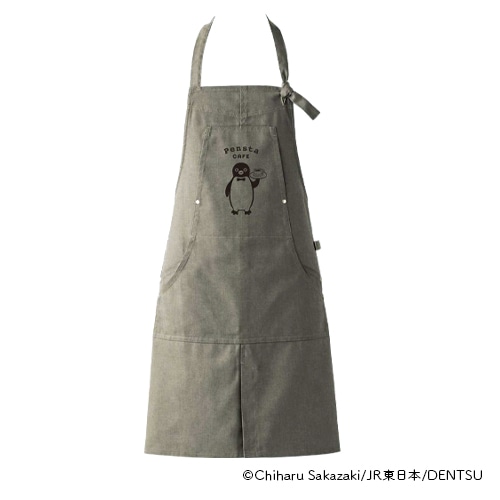 Suicaのペンギン】エプロン（Pensta CAFE スタッフ着用）カーキ 母の日