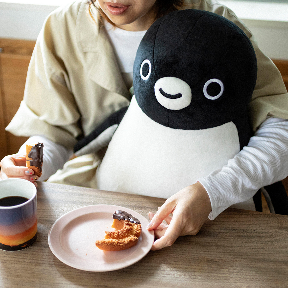 在庫なし・入荷未定】Suicaのペンギン 抱っこサイズぬいぐるみ