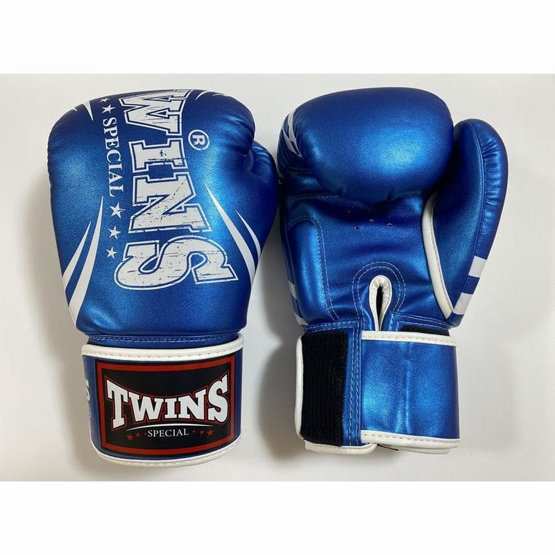 ツインズスペシャル TWINS SPECIAL グローブ 16オンス 紐式 青 Twins