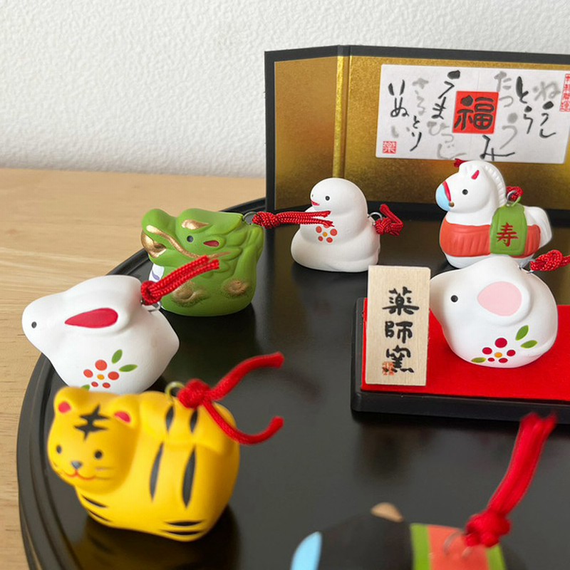 銅製 十二十二干支 茶台 玄関 博古架 装飾品 工芸品 置物