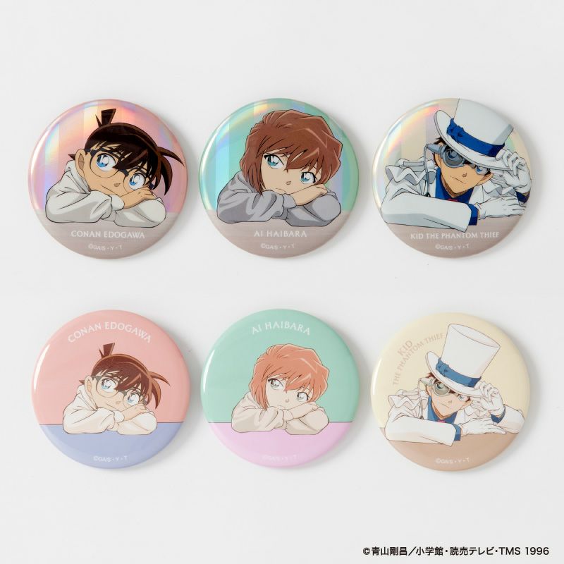 名探偵コナン』缶バッジコレクション（全6種／コンプリートセット