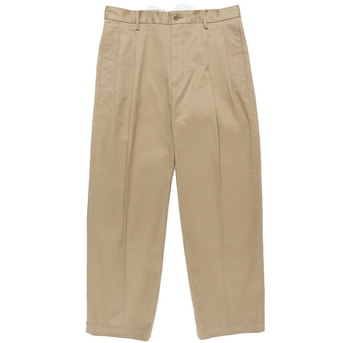 WACKO MARIA DOUBLE PLEATED CHINO TROUSERS | LOCKSTOCK/STLIKE