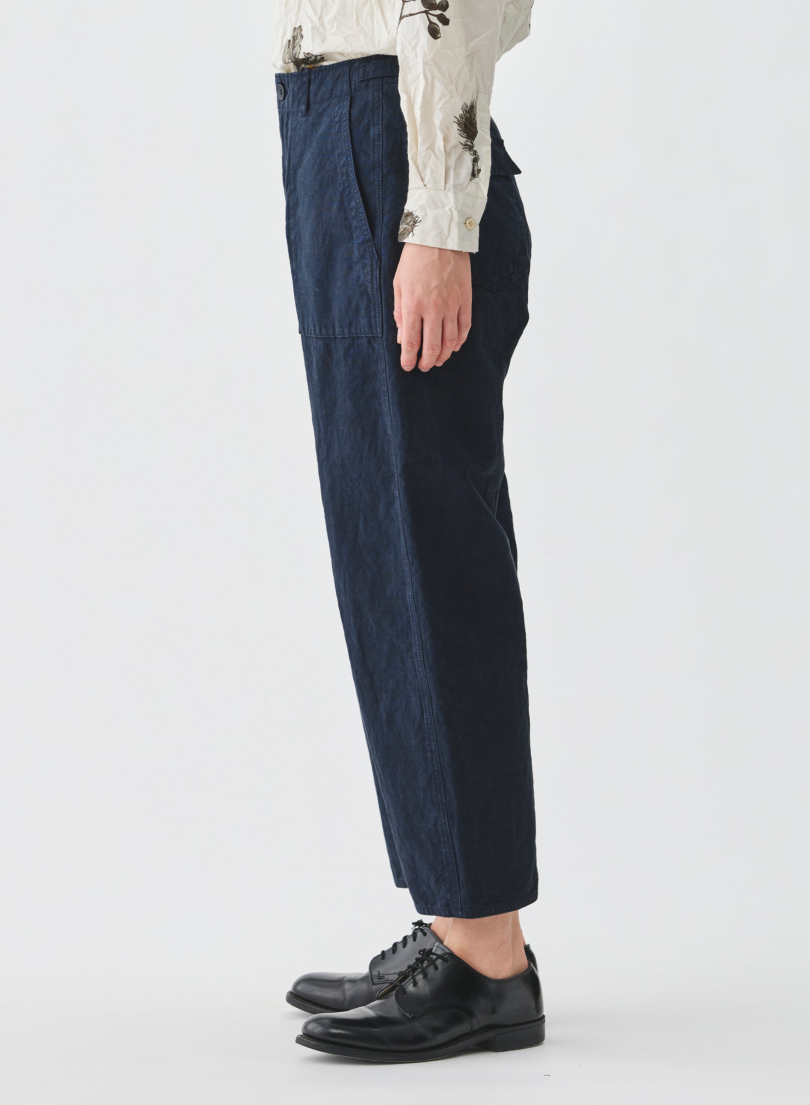 パンツ 24ss UNTRACE LINEN TWILL BAKERPANTS パンツ 24ss UNTRACE